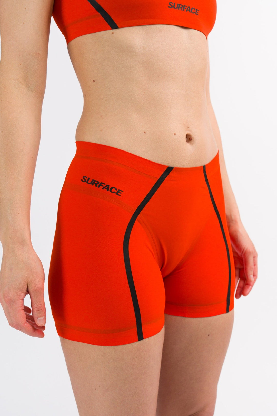 Coast Red Swim Shorts Bikini Bottoms 01